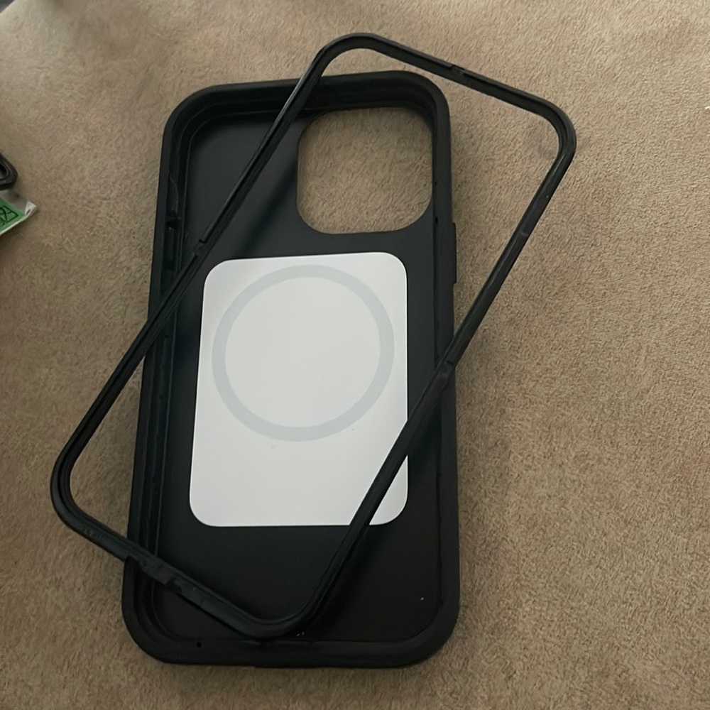Black OtterBox Defender Series Pro XT for iPhone 12/13 Pro Max.